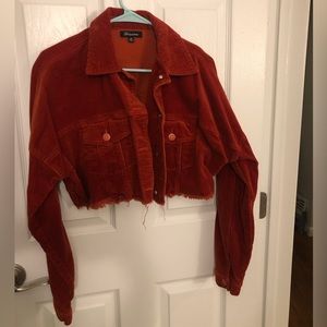 Cropped courdory Jacket